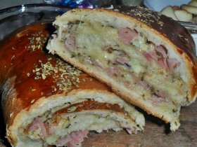 pão pizza