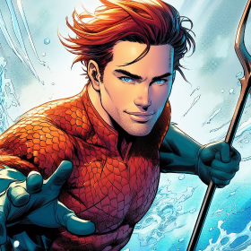 Aqua(Filho do Aquaman e da Mera)