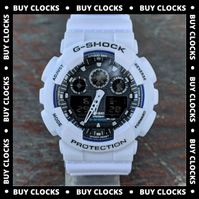 G-SHOCK BRANCO E AZUL
