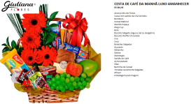 Cesta de Café da Manhã Luxo Amanhecer