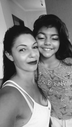 Mãe Cibele Filha Gabriela Woycick 4D