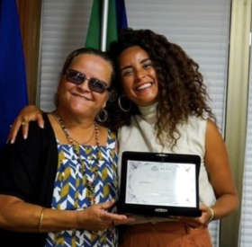 Homenageada em Recife