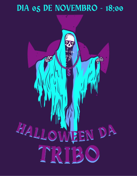 Halloween da tribo 