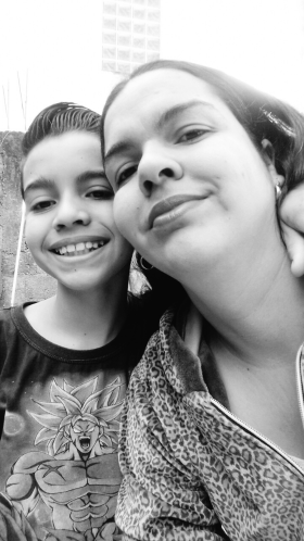 Mãe Tamires Filho Michael 5D