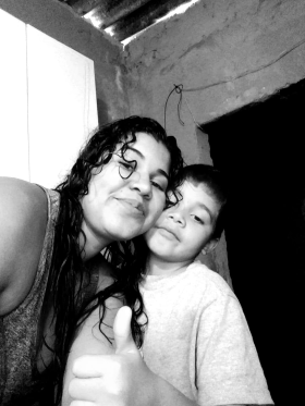 Mãe Thalia Filho Davi Kaique 1B