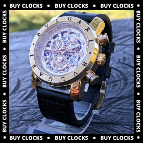 BVLGARI DOURADO COURO 1
