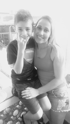 Mãe Cintia Filho Guilherme Miguel 5C