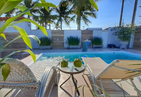 Opção 2 - Linda Casa com Piscina | Praia Pernambuco 