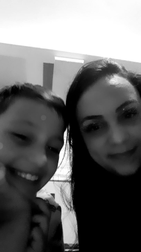 Mãe Thaiz Filho Felipe Casarini 3D