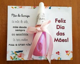 CARTAO COM ESMALTE