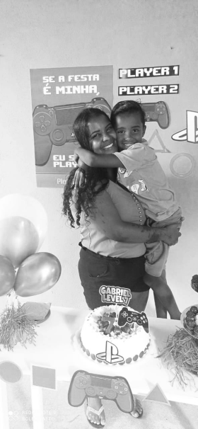 Mãe Samile Filho Gabriel 1A