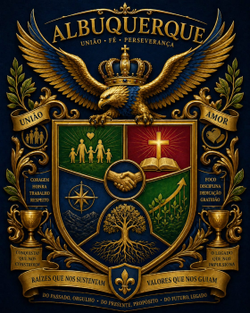 Equipe Aguia - Brasão dos Albuquerque`s