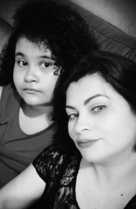 Mãe Ariadine Filha Ayme 5B