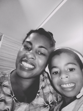 Mãe Walkíria Filho Gabriel Orlando 1B