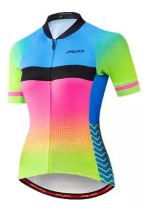 Camisa colorida cores vivas