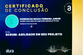 Scrum Agilidade em seu Projeto - Edisson de Souza Ferreira Junior