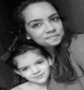 Mãe Eliane Filha Mickaelly 3D