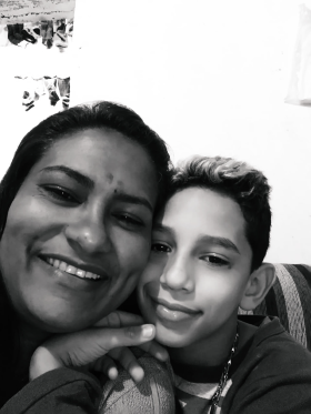 Mãe Deijanira Filho Pedro 5E