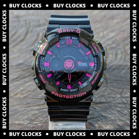 BABY-G ROSA E PRETO