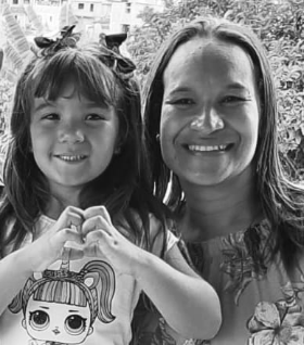Mãe Rosangela Filha Ingrid 1B