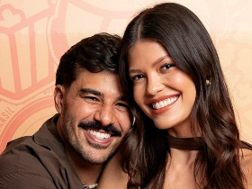 Vitória Strada e Mateus