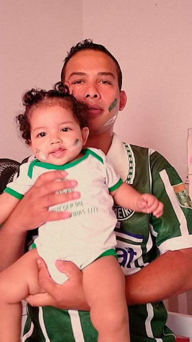 Lucas Ascenso e sua filha