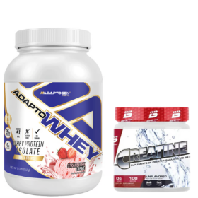 Adapto Whey 2w 900g + Creatina Bio Sport 150g
