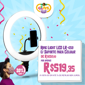 Ring Light C_ Suporte