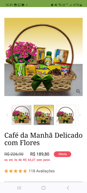 Delicado com Flores 