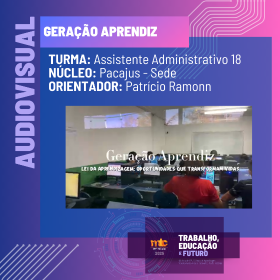 AUDIOVISUAL - Geração Aprendiz