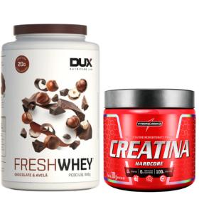 Fresh Whey 900g + Creatina Integral 300g