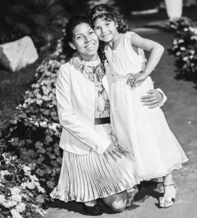 Mãe Elisa Filha Milena 2A