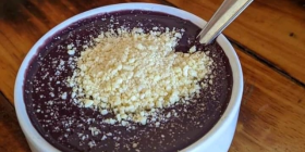 Açaí com farinha