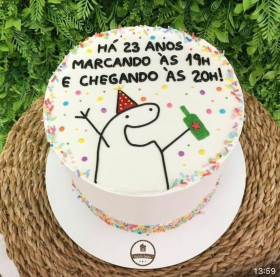Bolo flork cachaceira