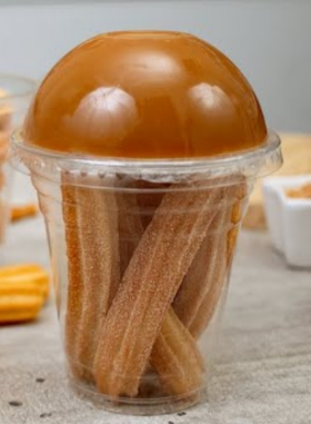 Churros no pote