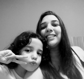 Mãe Danielly Filha Gabrielly 1C