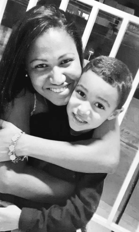 Mãe Bruna Filho João Pedro Almeida 1B