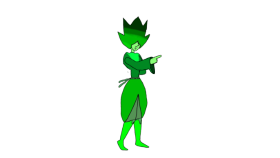 Diamante verde limão 