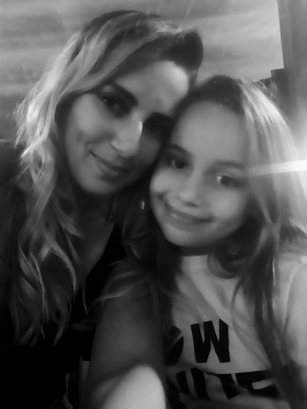 Mãe Bruna Filha  Maria Eduarda 3B