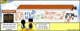 tirinha pichação