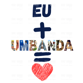 Camiseta Eu + Umbanda (Post para Instagram (Quadrado))