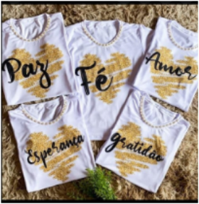 CAMISA 7 (ESCOLHA A PALAVRA DE SUA PREFERÊNCIA)