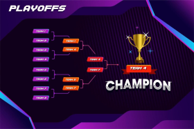 esporte moderno jogo torneio campeonato concurso estágio suporte placa vetor com ouro campeão troféu prêmio ícone ilustração fundo no layout de estilo de tema de tecnologia_ (6)