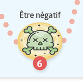 Être negatif