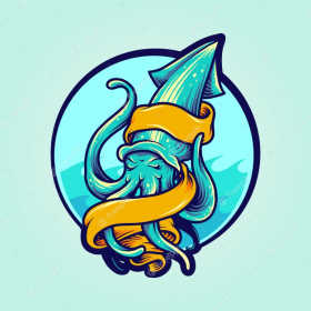 mascote-de-logotipo-de-lula-com-banner_228886-121