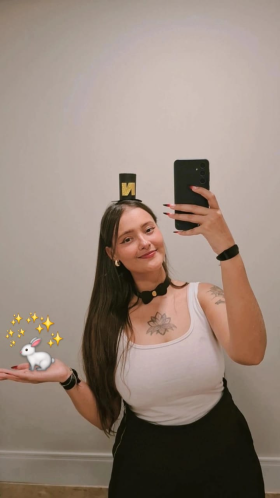 Nathália como "Mágica" - Departamento Controladoria