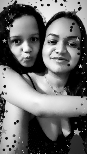Mãe Izaah Filha Rafaela 4D