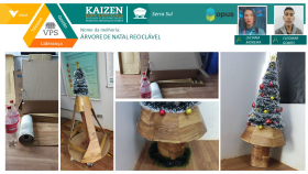 Kaizen de Meio Ambiente - ÁRVORE DE NATAL RECICLÁVEL