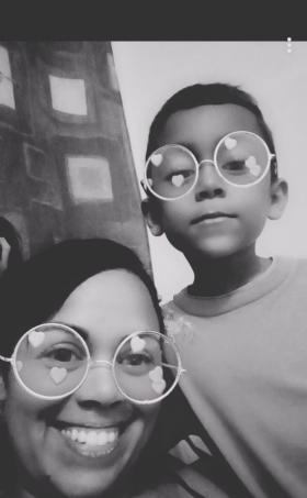 Mãe Regiane Filho Davi 4B
