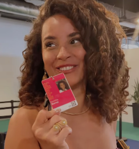 Domitila em Cannes